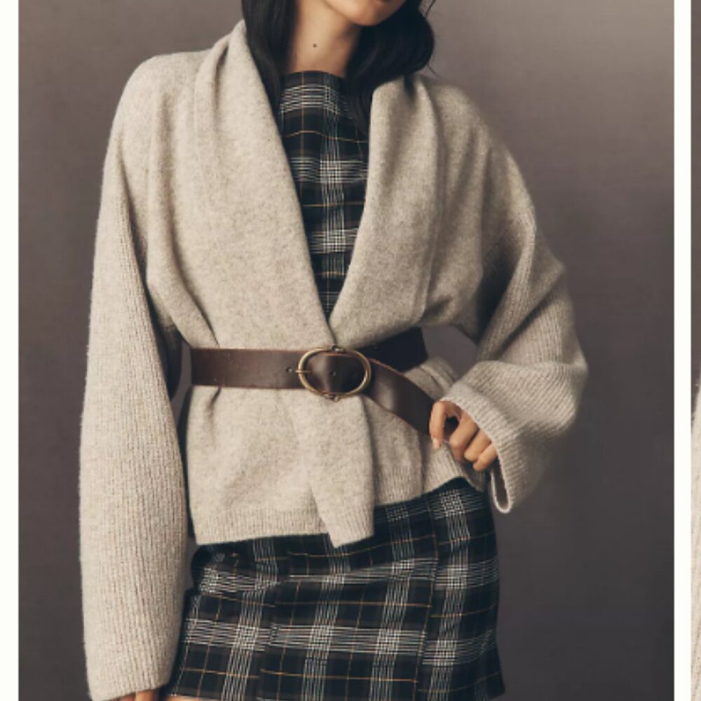 Anthropologie Mariel Open-Front Cardigan Sweater NWT One Size